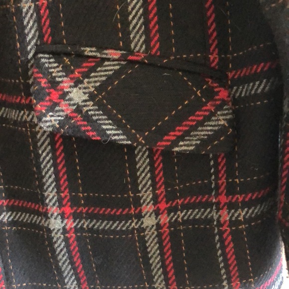 Really Nice! Timeless Zip Up Vintage Plaid Jacket - Picture 3 of 11